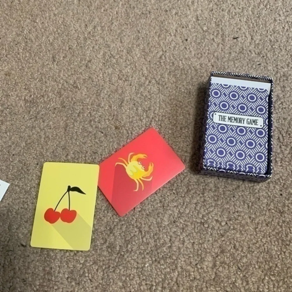 The Memory Game New never‎ used